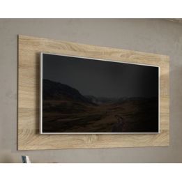 Mueble de Comedor, Mueble Salón, Acabado en Blanco y Cambria, Medidas: 276 cm (Ancho) x 201,6 cm (Alto) x 41,8 cm (Fondo)