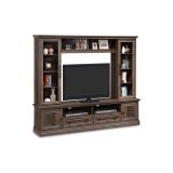 Composition of Mozart pakoworld TV in walnut color 200x40x170,5cm